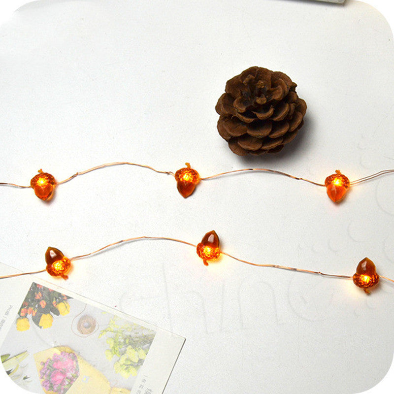 Warm White LED Christmas String Lights - 20 Lights Secondary image