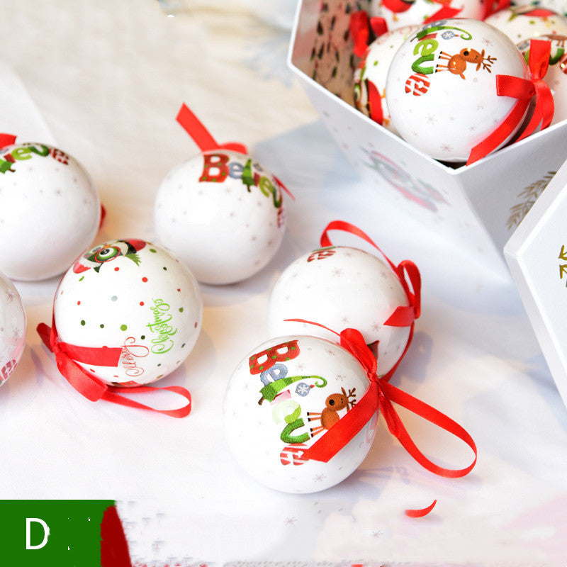 Foam Christmas ornament with holiday design and texture