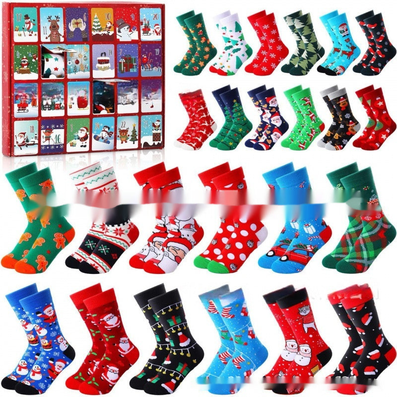 Festive Christmas stocking blind box B sealed package holiday surprise decor