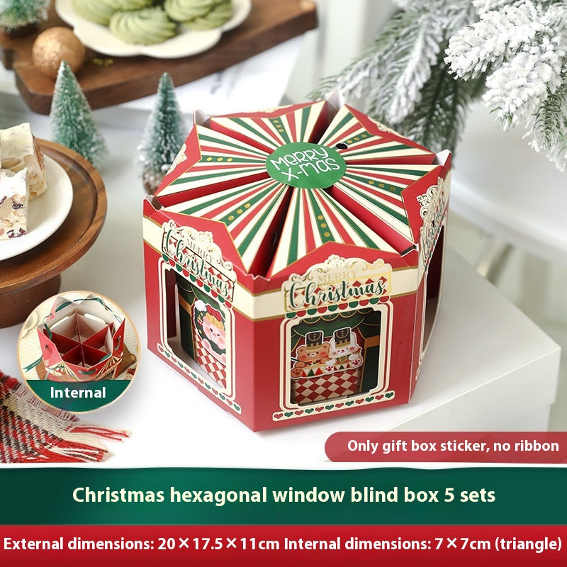 Holiday gift wrapping set with Christmas tree theme for seasonal joy