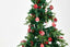 Rustic wooden Christmas signboard with faith message displayed on white surface
