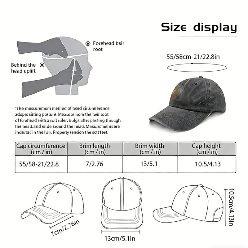 Unisex baseball cap being worn outdoors, showcasing the faith and patriotic embroidered design