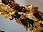 Modern spiral Christmas tree in bright colors for holiday gatherings