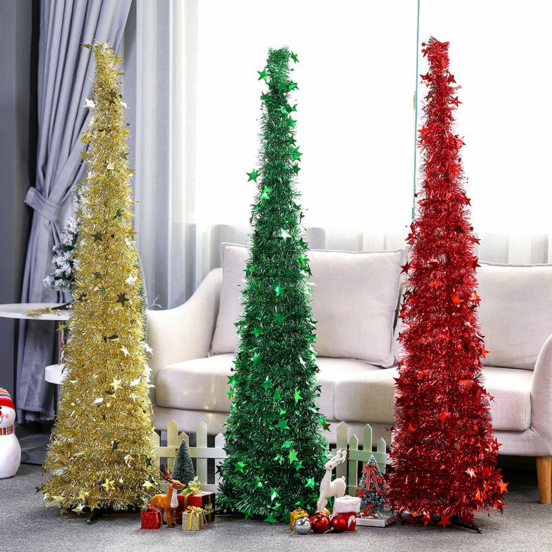 Colorful Christmas garland collection for holiday home celebration