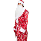 Festive Christmas Outfit Costume Set with Hat and Beard - Christian Home Decor