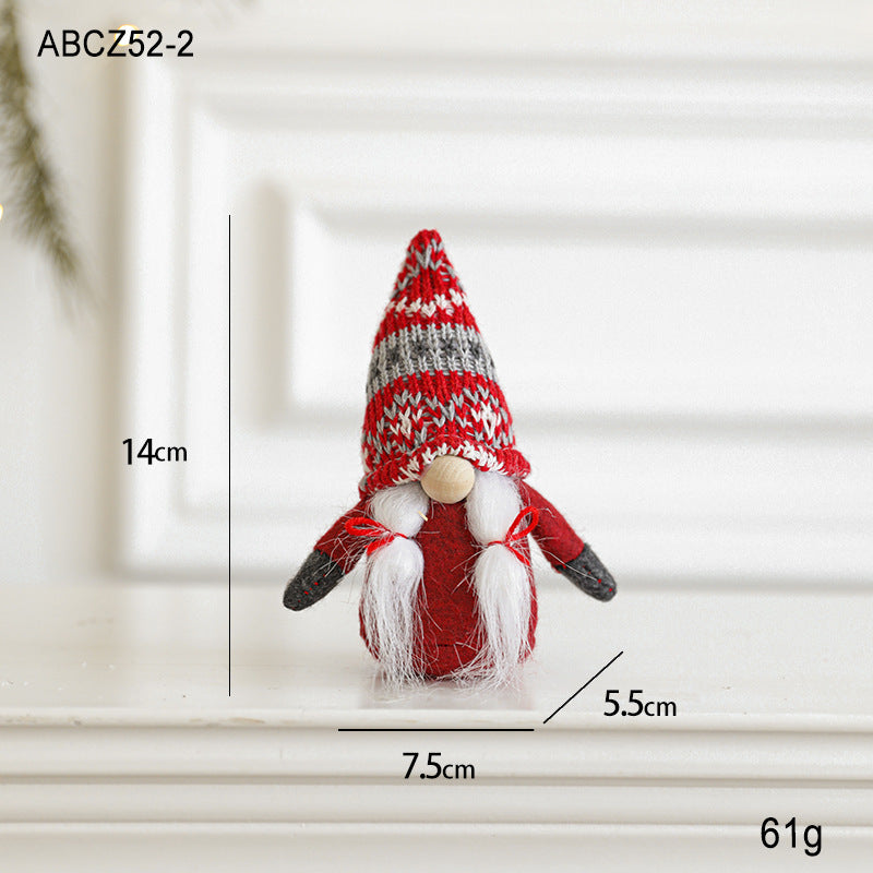 Cluster of Christmas Rudolf ornaments in multiple sizes and colors