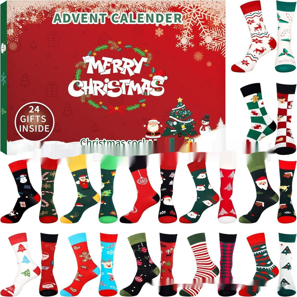 Festive Christmas stocking blind box E sealed package holiday surprise decor