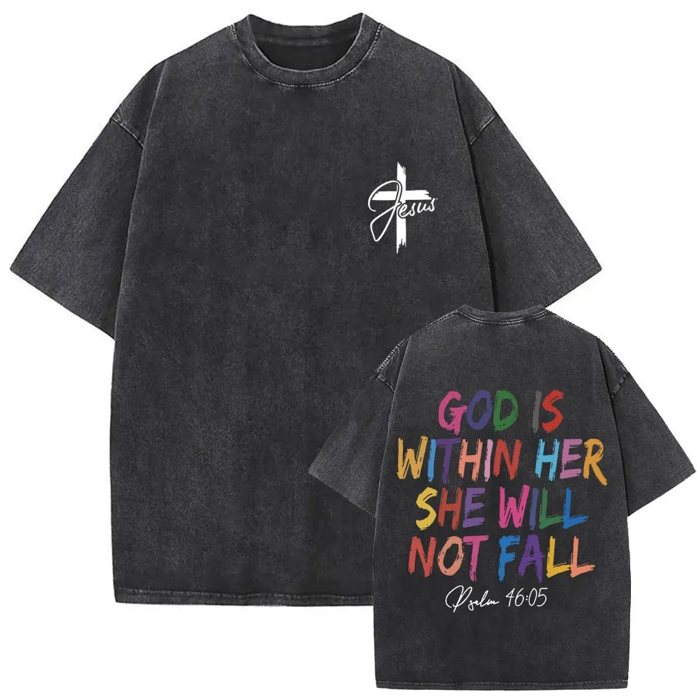 Forgive Them Father Vintage Jesus T-Shirt - Christian Apparel
