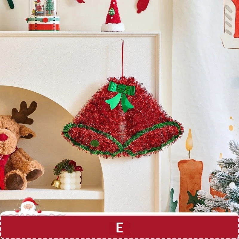 Gingerbread Man Christmas Fabric Pendant Secondary image