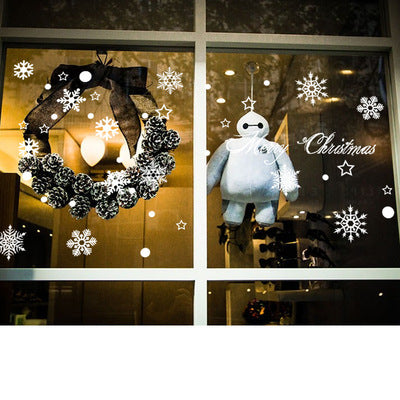 Festive snowflake decoration adding winter wonder to indoor spaces