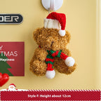 Soft plush ornament brings comfort and joy to Christmas tree displays