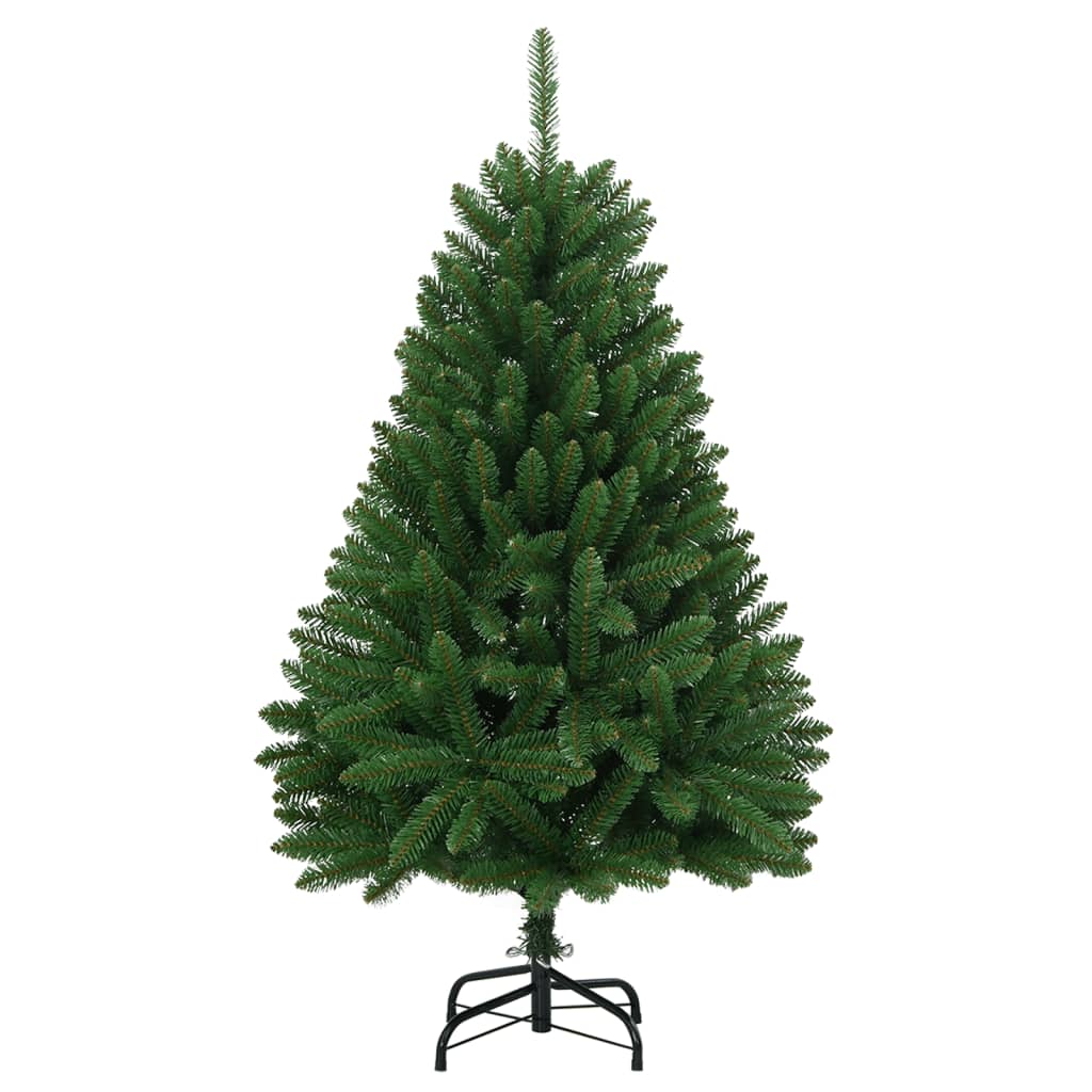 Artificial Christmas tree from top-down view showing full branch spread - Christmas Decor