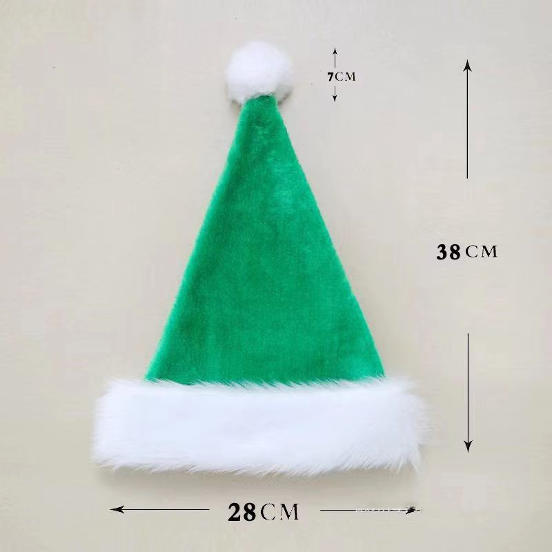 Holiday Christmas hat in vibrant red