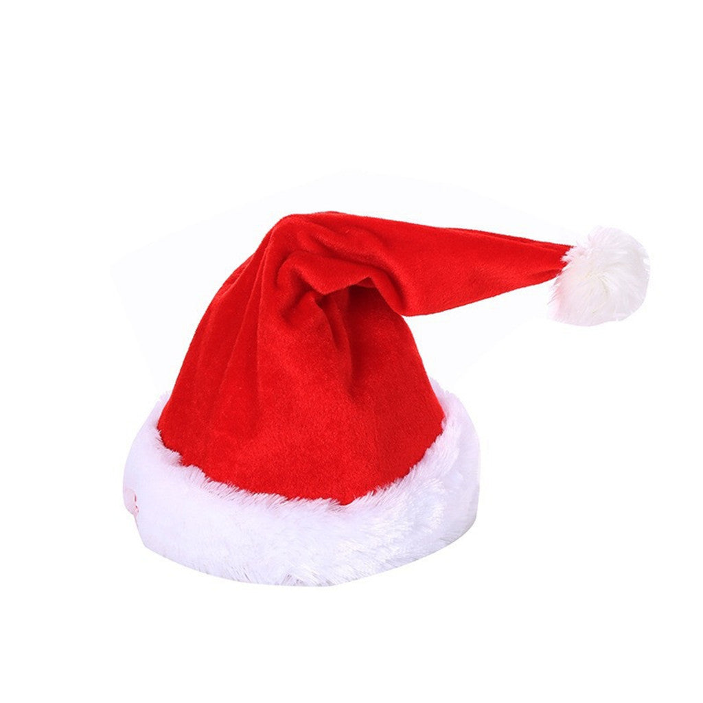 Adjustable Musical Santa Hat holiday decoration