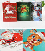 Diamond Painting Christmas Greeting Card - Christian Home Decor