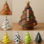 Rugby Christmas tree ornament A with festive holiday styling