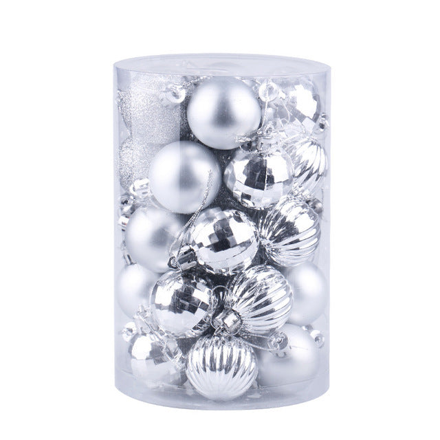 Festive Christmas ornament set for home holiday decoration