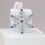 Christmas snowflake projection pendant with unique ornamental detail