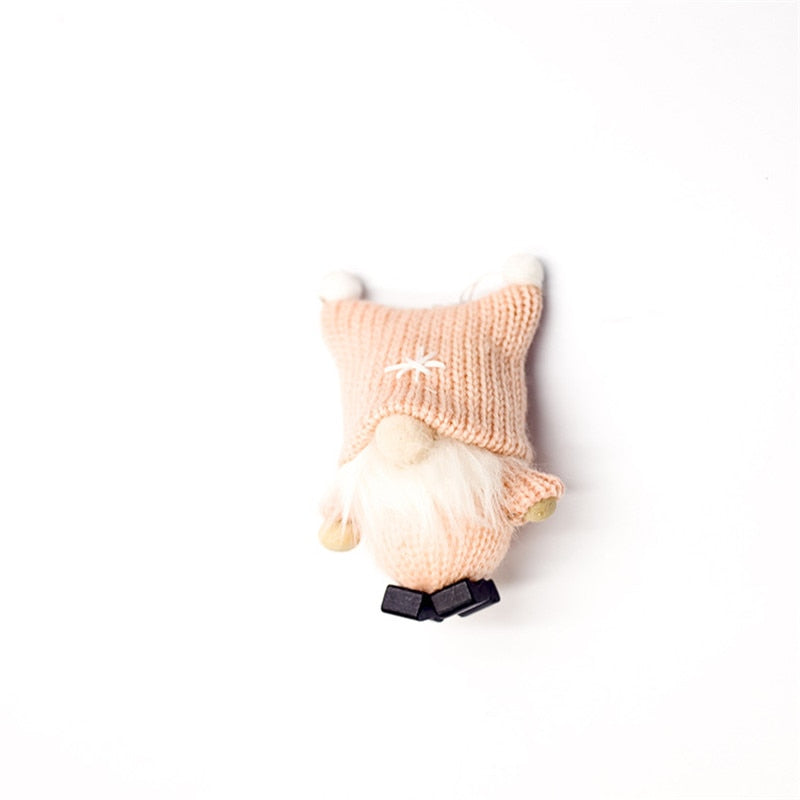 Festive Christmas Doll Fabric Pendant Secondary image