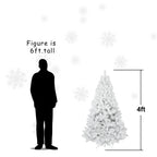 Stacked or unassembled PVC Christmas Tree showing structure