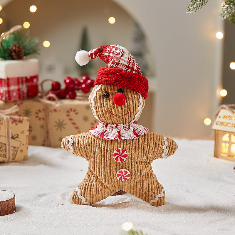 Gingerbread man candy box ornament for Christmas gifting