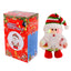 Animated Wise Man Christmas decoration with glowing lights in festive setting