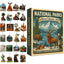 Advent Calendar with Christmas countdown design for holiday home decor