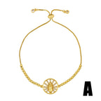 Religious Virgin Mary jewelry piece with gold plating and semi-precious stones