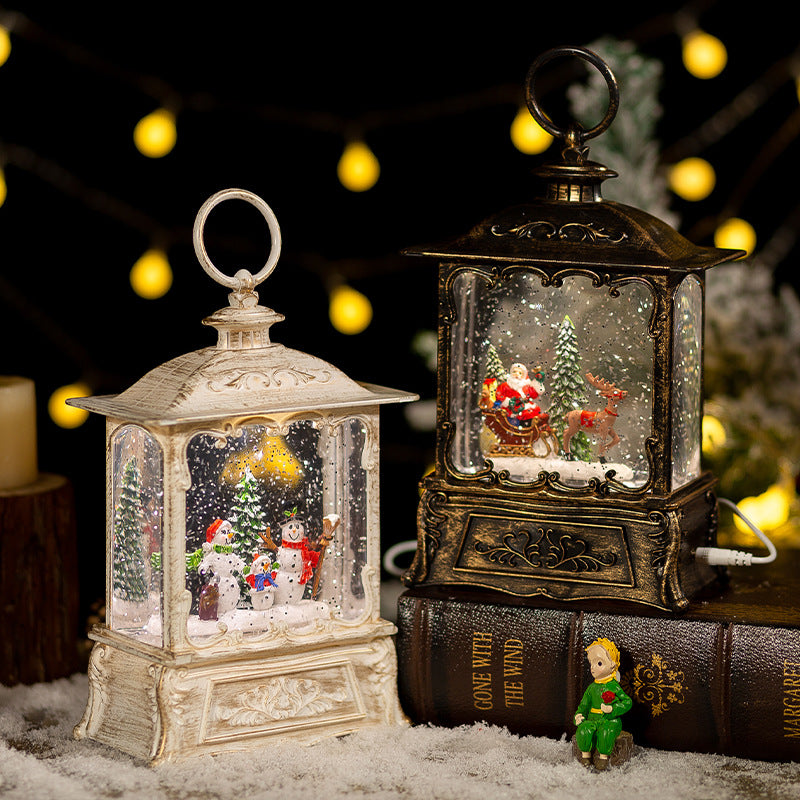 Christmas Crystal Ball Music Box Decoration Secondary image