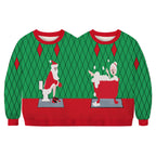 Religious Christmas hoodie featuring warm fabric