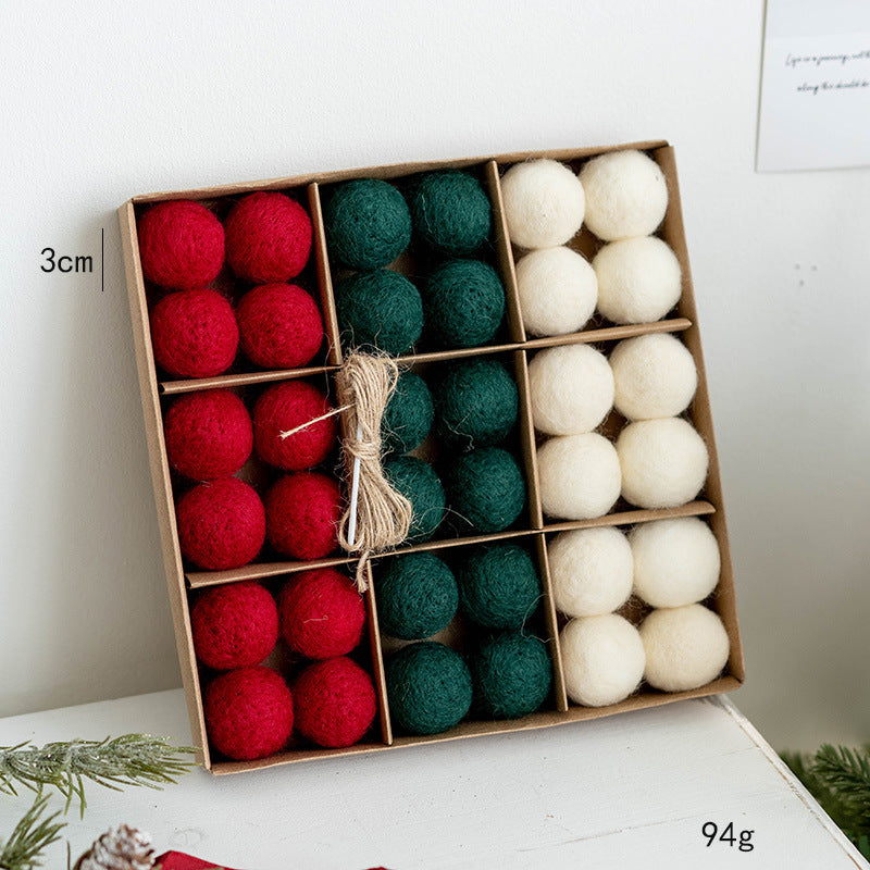 Snowflake Christmas balls set of 36 for holiday display
