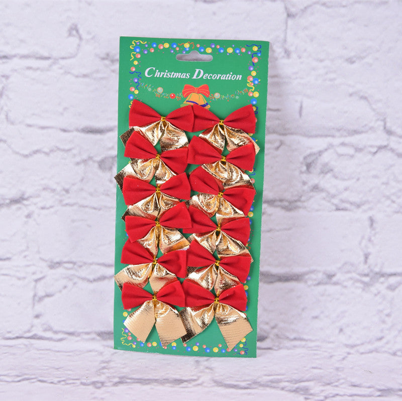 Holiday decoration bow ornament for Christian home