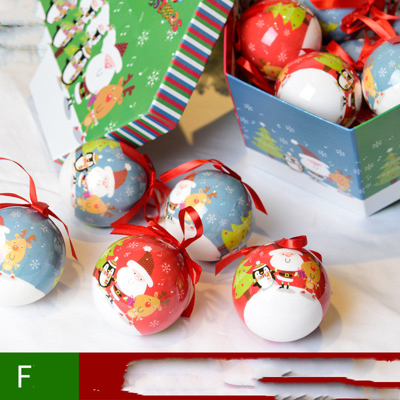 Festive foam ornament ready for gift-giving season