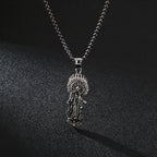 Catholic Virgin Mary pendant accessory for faith and devotion