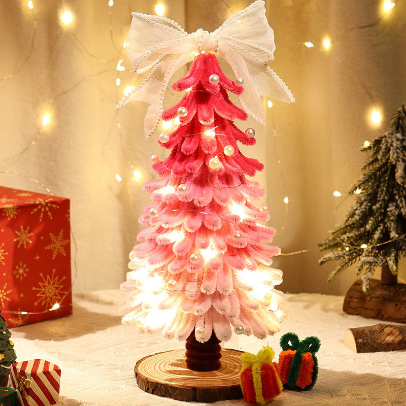Small Mini Decorative Twist Bar Christmas Tree - Christian Home Decor