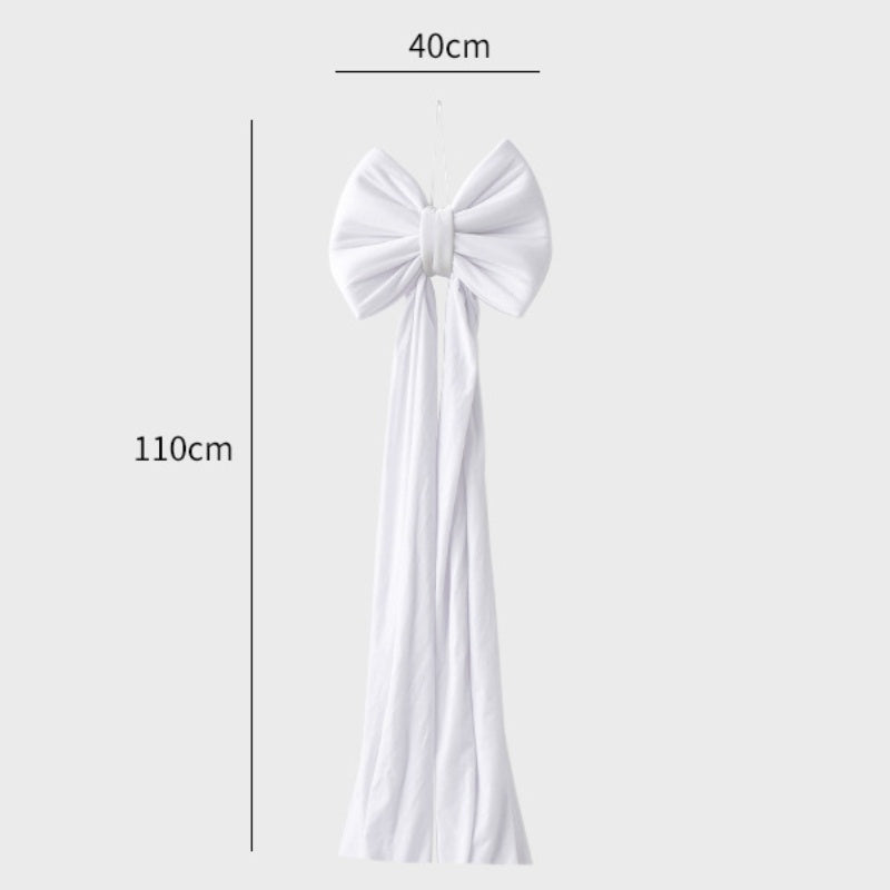 Velvet Christmas Bow Decoration Secondary image