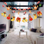 Festive Christmas cartoon hanging flag for Christian home decor