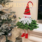 Holiday craft kit featuring Santa Claus design