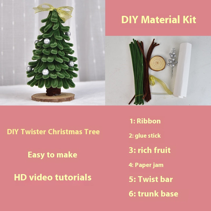 Mini Christmas Tree DIY Craft Kit - Christian Home Decor - Christian Home Decor