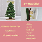Mini Christmas Tree DIY Craft Kit - Christian Home Decor - Christian Home Decor