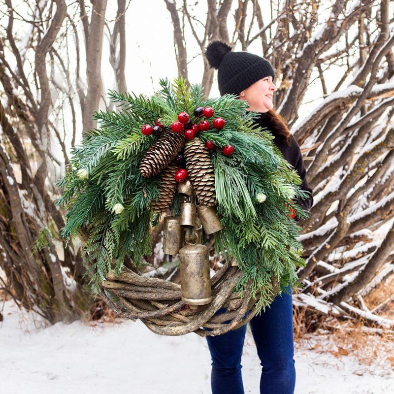 Christmas Door Hanging Wall Decoration - Christian Home Decor