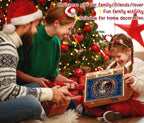 Jesus-style paper Advent calendar puzzle displaying a beautiful religious illustration