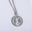 Vintage S925 Sterling Silver Jesus Cross Pendant with vintage detailing and classic silhouette