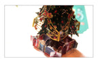 Festive dimensional card celebrating the Christmas season