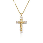 Versatile Jesus cross necklace for everyday faith wear