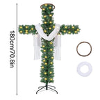 Assorted Christmas tree decorations and ornaments for holiday styling
