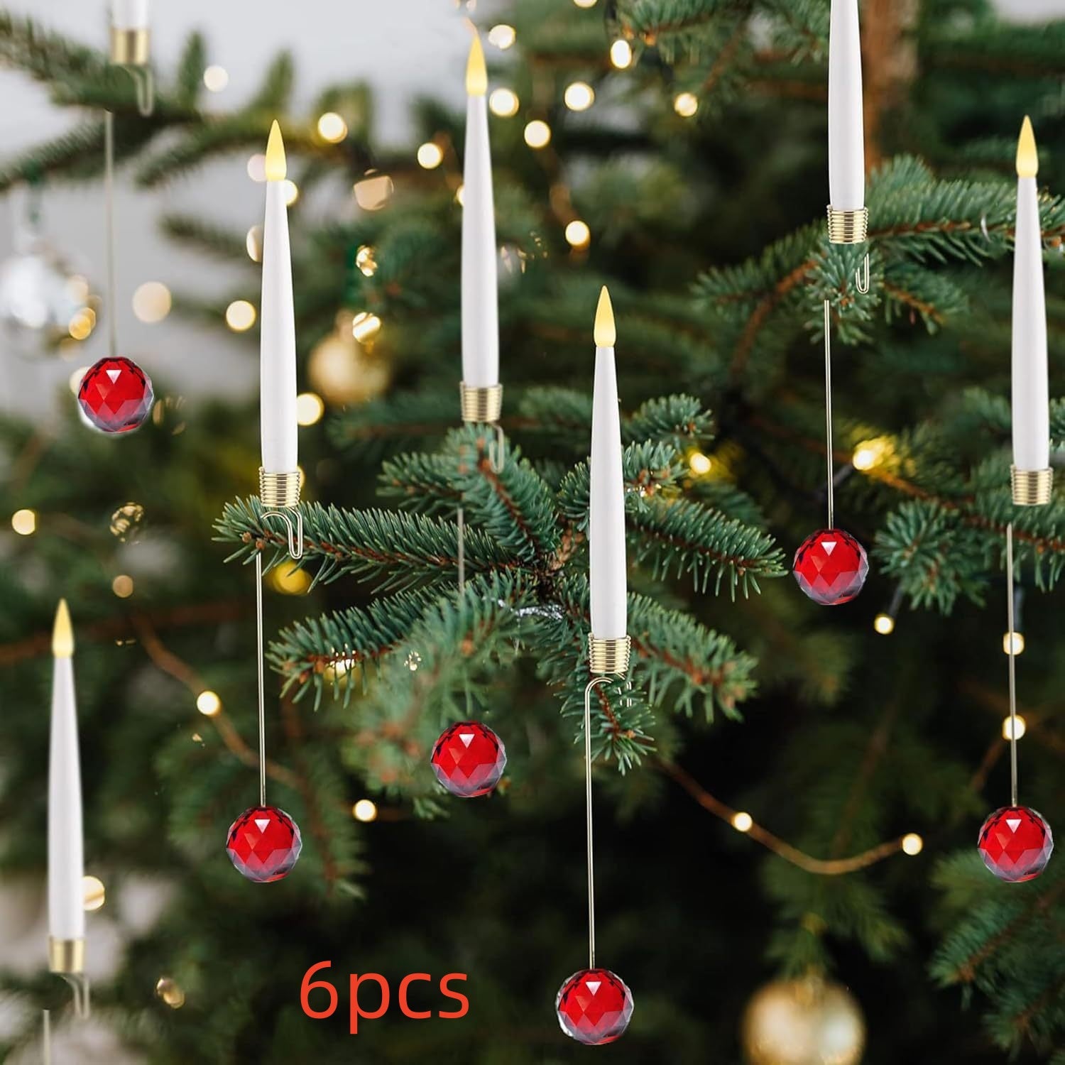 Festive Christmas LED Pendant Set - Christian Jewelry