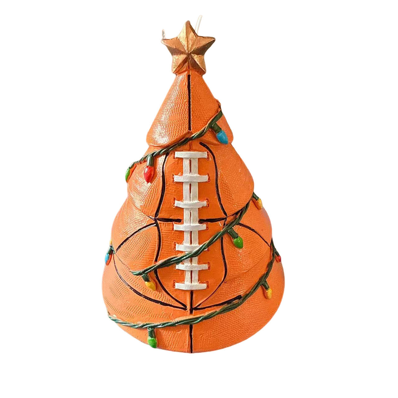Festive Rugby Christmas Tree Ornament Secondary image