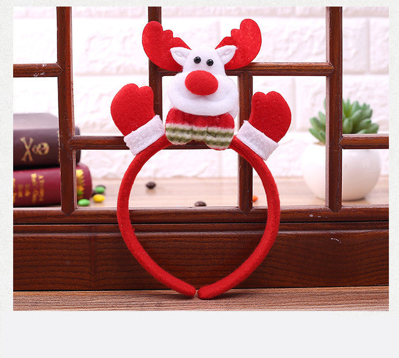 Christmas holiday headband set with festive designs for seasonal joy Main image