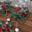 Five-pointed star ornament hanging on a Christmas tree, nativity faith symbol